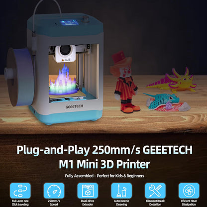 GEEETECH M1 3D Printer for Kids and Beginners