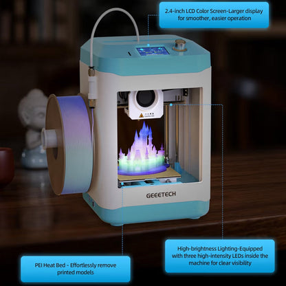 GEEETECH M1 3D Printer for Kids and Beginners