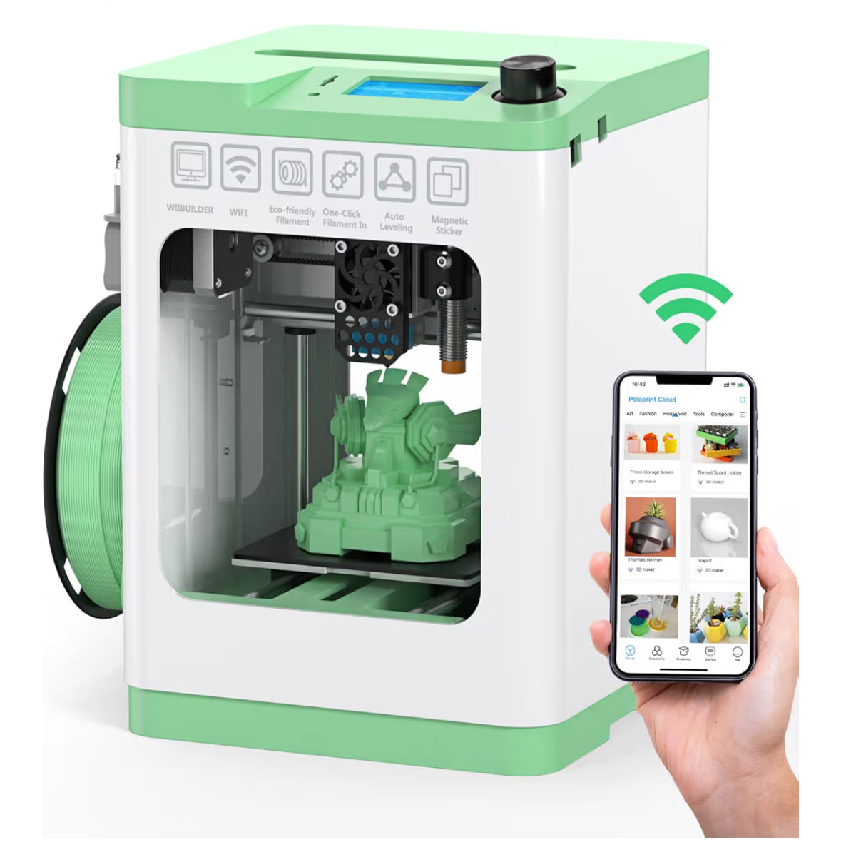 Entina Tina2 Plus Smart 3D Printers with 250MM/S Fast Printing